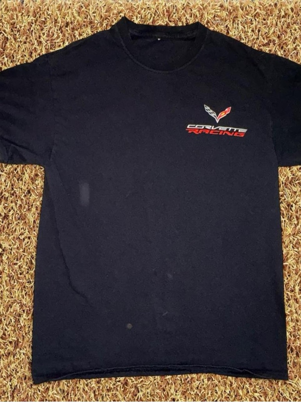 Youth L (No Tags) Corvette Racing black T-shirt #racing #motorsport